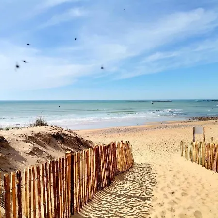 Maison Renovee, Jardin Clos, A 300m De La - 6 Couchages, Wifi, Animaux Admis - Fr-1-231-205 * Brétignolles-sur-Mer