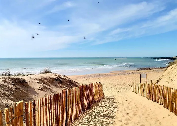 Maison Renovee, Jardin Clos, A 300m De La - 6 Couchages, Wifi, Animaux Admis - Fr-1-231-205 * Brétignolles-sur-Mer